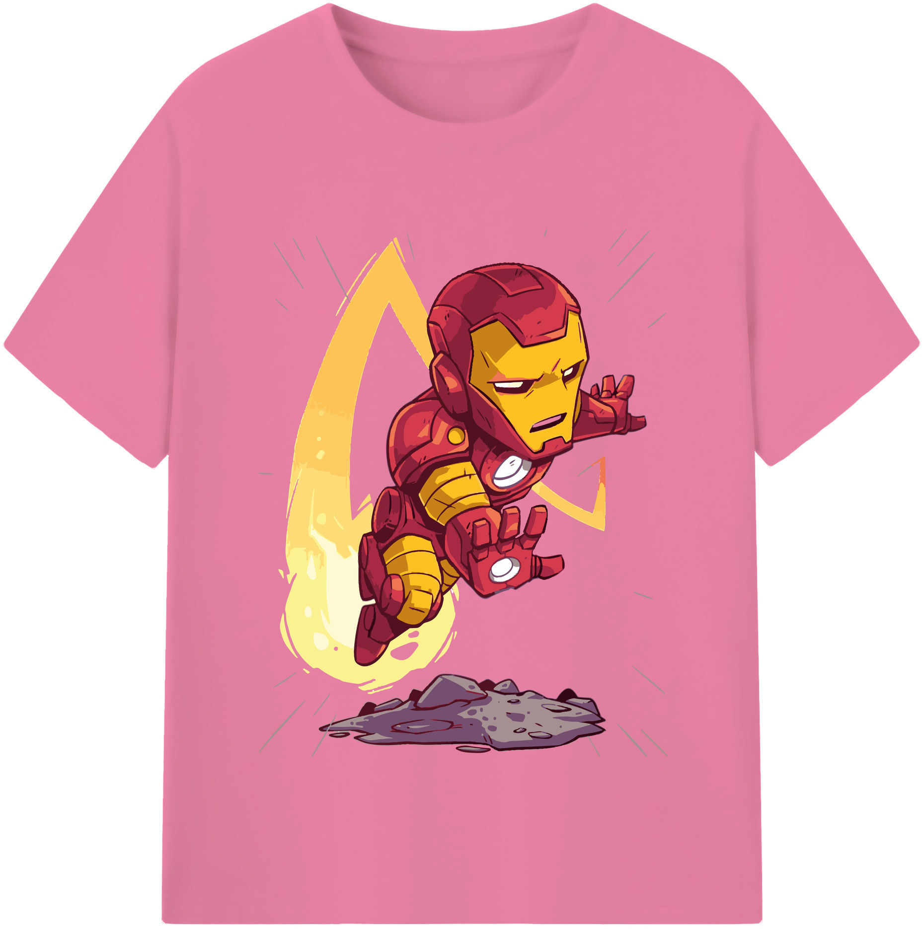 （画像用） アベンジャーズ The Avengers 綿100％半袖Tシャツ（フロントプリント）